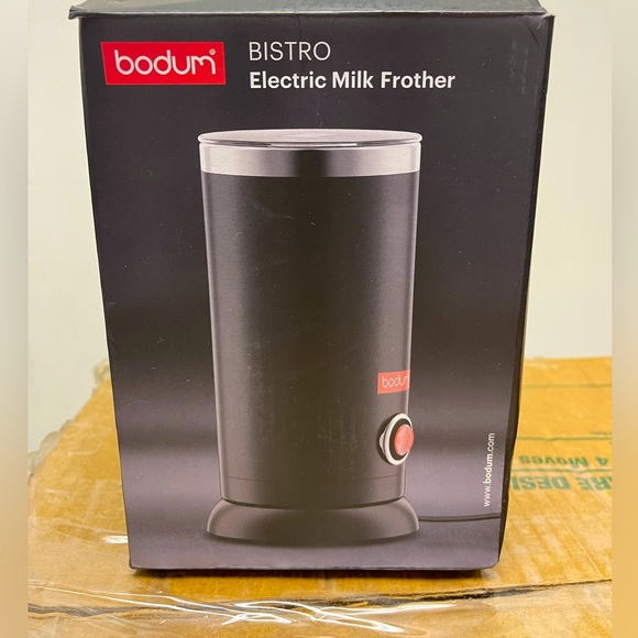 Bodum Kitchen Used Bodum Electric Milk Frother Black Poshmark